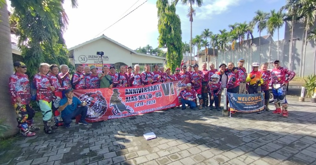 Reuni Legenda Motocross: Mantan Pembalap Era 70-80an Gas Bareng di Lereng Gunung&nbsp;Merapi