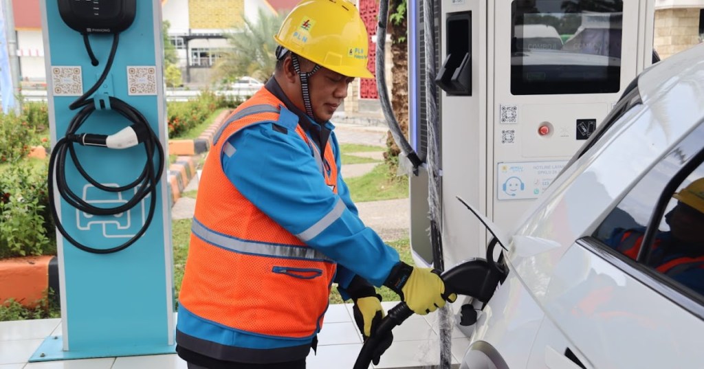 Lonjakan 5 Kali Lipat, Ngecas Mobil Listrik di SPKLU Tembus 11.377&nbsp;Transaksi