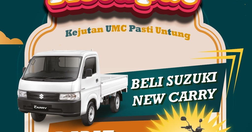 Cuma Buat Warga Plat AG, Beli Suzuki New Carry dapat Bonus&nbsp;Motor
