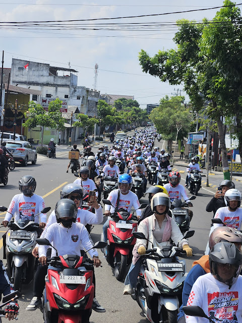 Suncity Mall Madiun Diserbu Ribuan Pengguna Honda Vario 160, Ada Apa?