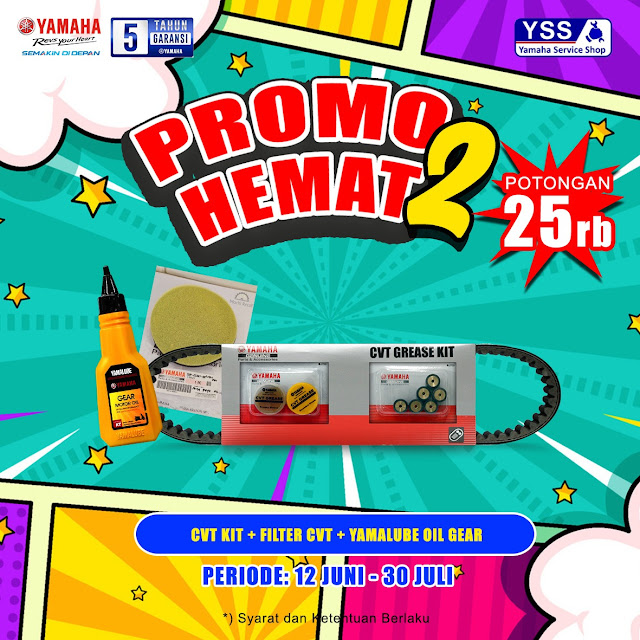 Yamaha Anniversary ke-50, Ada Potongan Harga 25 Ribu Untuk Pembelian Produk-produk&nbsp;Ini