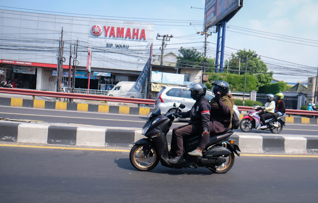 Sidoarjo-Surabaya PP Tiap Hari Jadi Lancar Jaya Berkat Performa Yamaha LEXi LX&nbsp;155