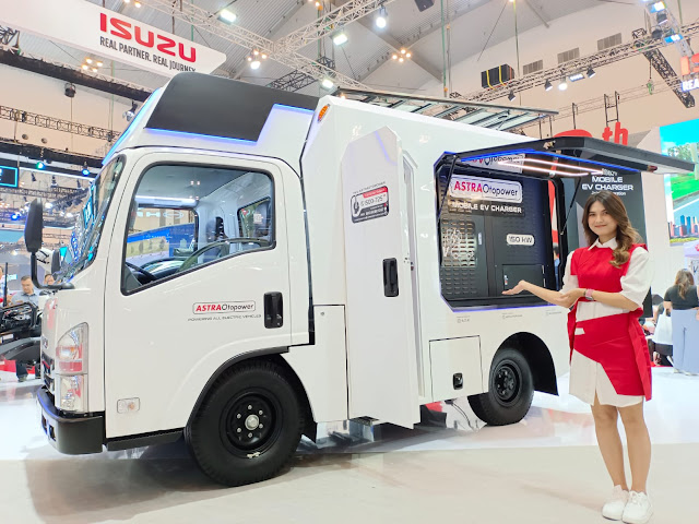 Isuzu dan Astra Luncurkan Charging Station Berjalan, Pakai EV Makin Bebas&nbsp;Worry