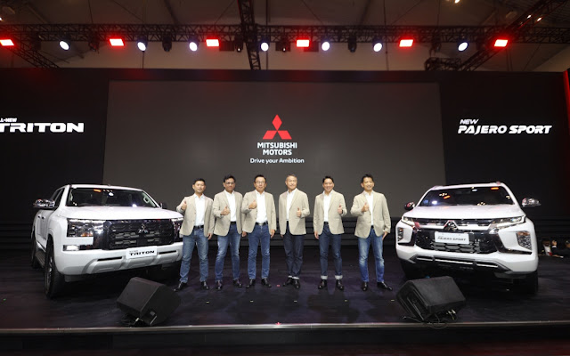 Mitsubishi Perkenalkan Wajah Baru Duo Legendaris: Triton dan Pajero di GIIAS&nbsp;2024