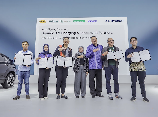 Hyundai Tambah 400 Jaringan Charging Station, Pemilik Kendaraan Listrik Makin&nbsp;Worry-free