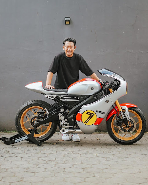Gen Z Banget, Begini Yamaha XSR 155 karya Atenx Katros yang Menang Kontes&nbsp;Modif