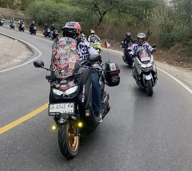 Komunitas Yamaha NTT Camping Bareng di Danau Fatukoto Sambil Kenalan dengan NMax&nbsp;Turbo