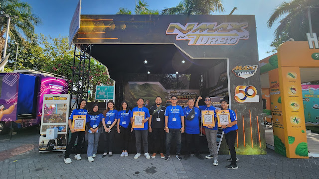 Yamaha NMAX Turbo Jadi Rebutan di Jazz Traffic Surabaya&nbsp;2024