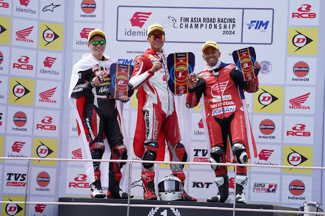Pebalap Astra Honda Kuasai Puncak Klasemen ARRC&nbsp;2024