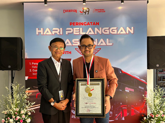 Juragan 99 Trans Cetak Rekor Muri Sebagai PO Bus Full Sleeper Pertama di&nbsp;Indonesia